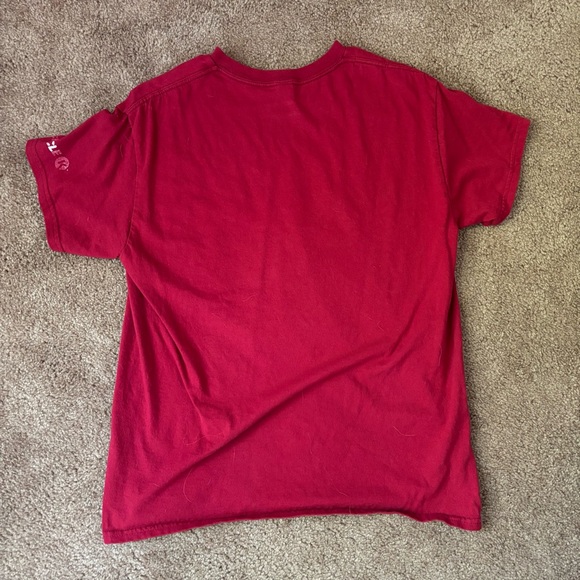 Women’s Medium Gildan Ketel Marte Diamondbacks MLB Cotton Red T-Shirt - Picture 4 of 6